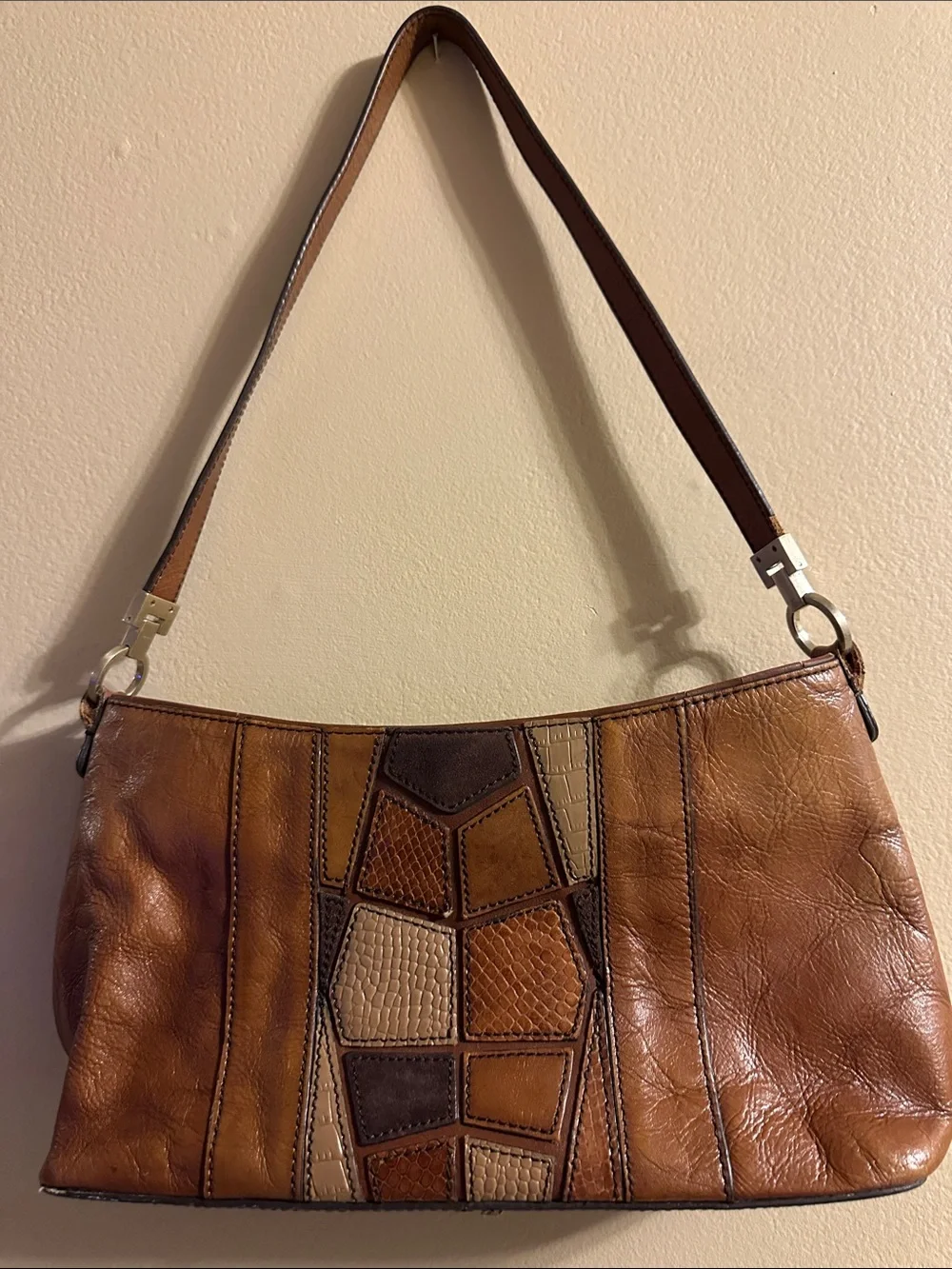 Leather Purse Etienne Aigner Multicolor Leather Shoulder Bag